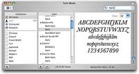 Mac OS 10.4 and Font Book 2